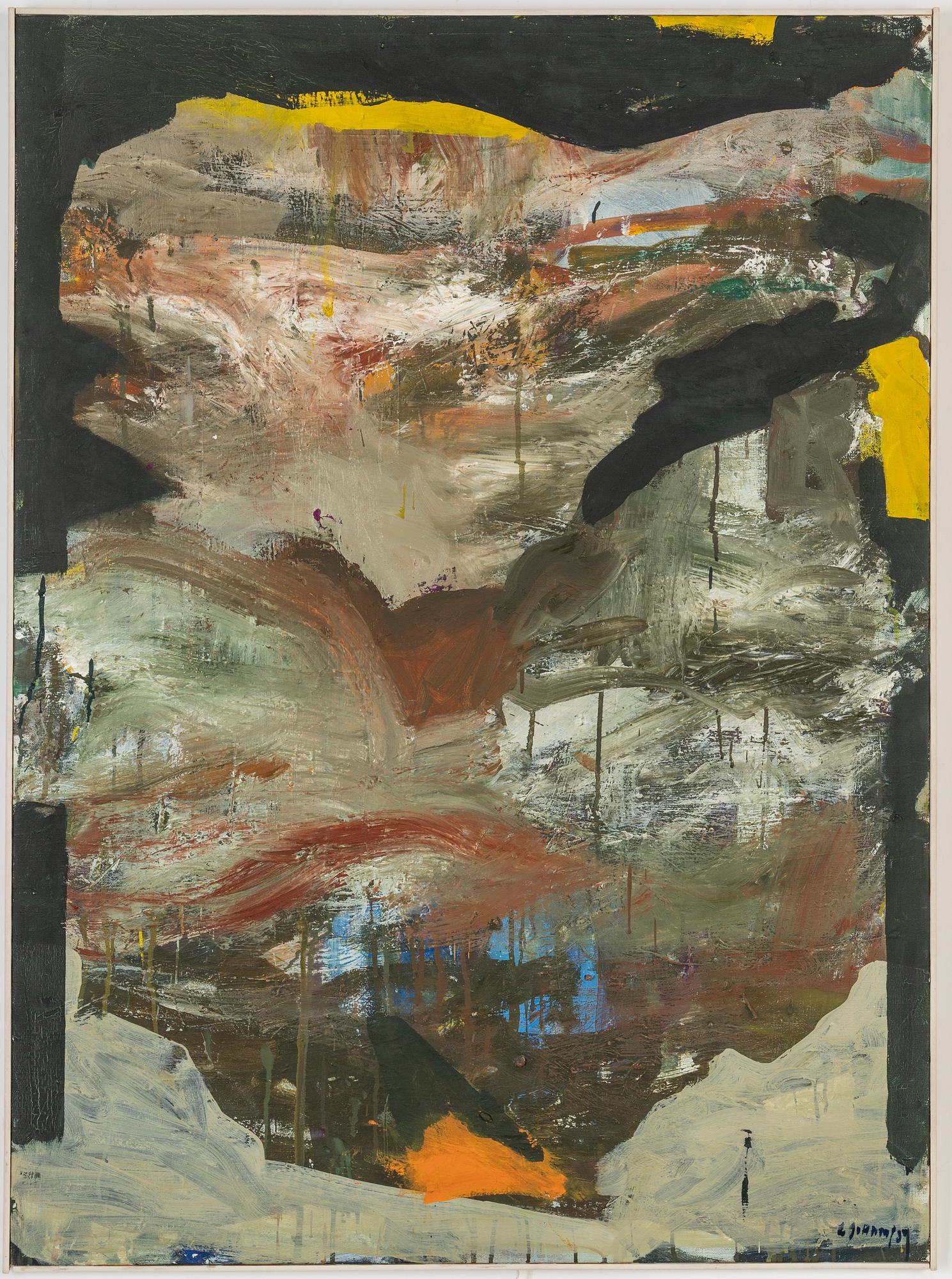 Lars Johansson, oil on canvas, signed.