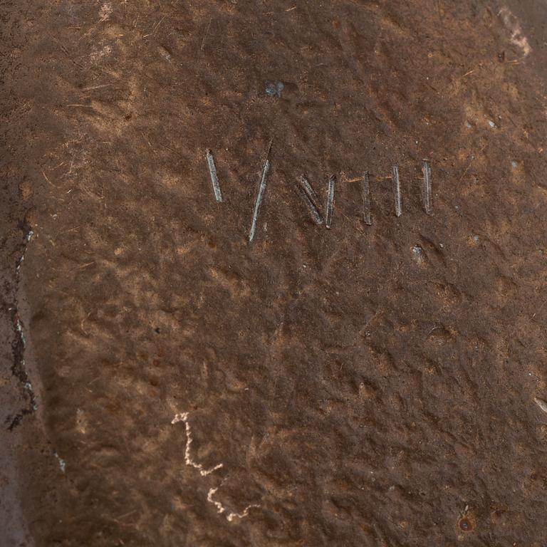 Göran Lange, skulptur, brons, signerad I/VIII.