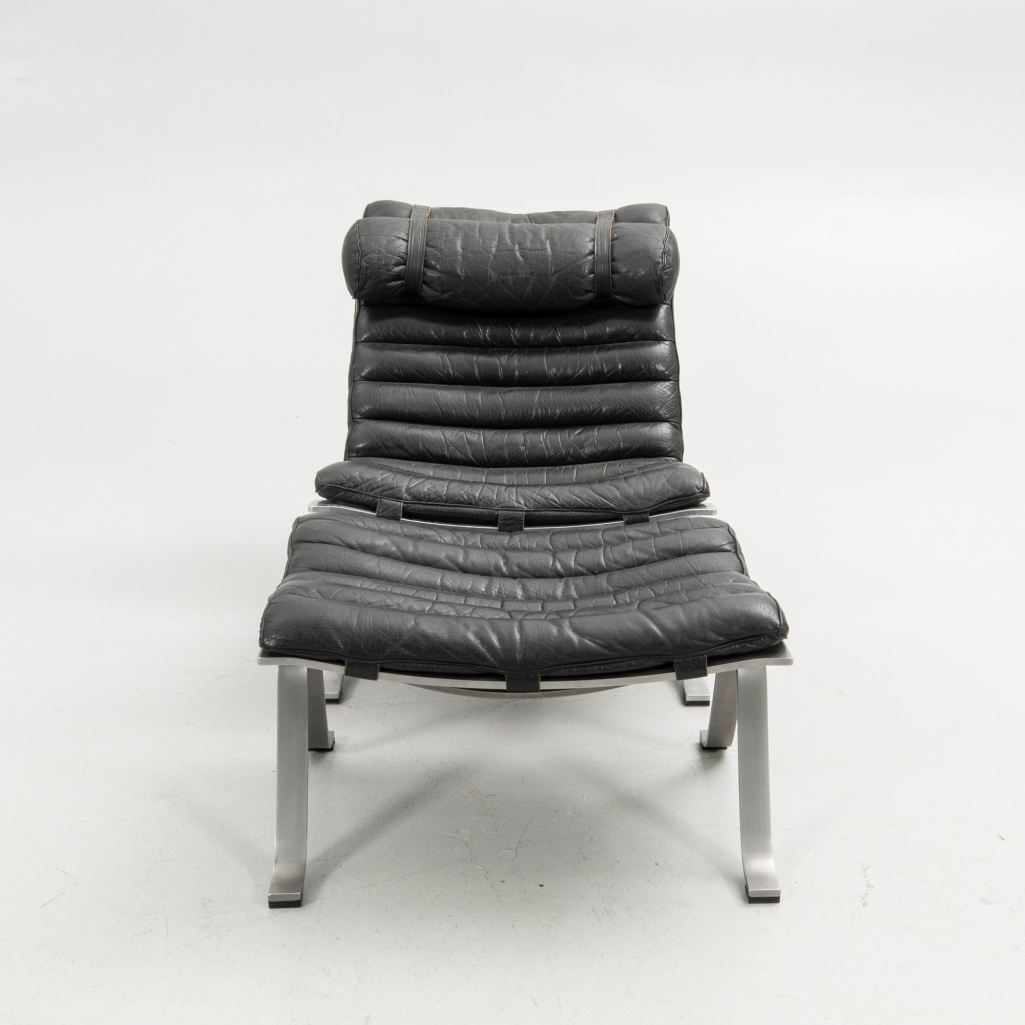 Arne Norell, "Ari", armchair with footstool, Norell Möbel AB.