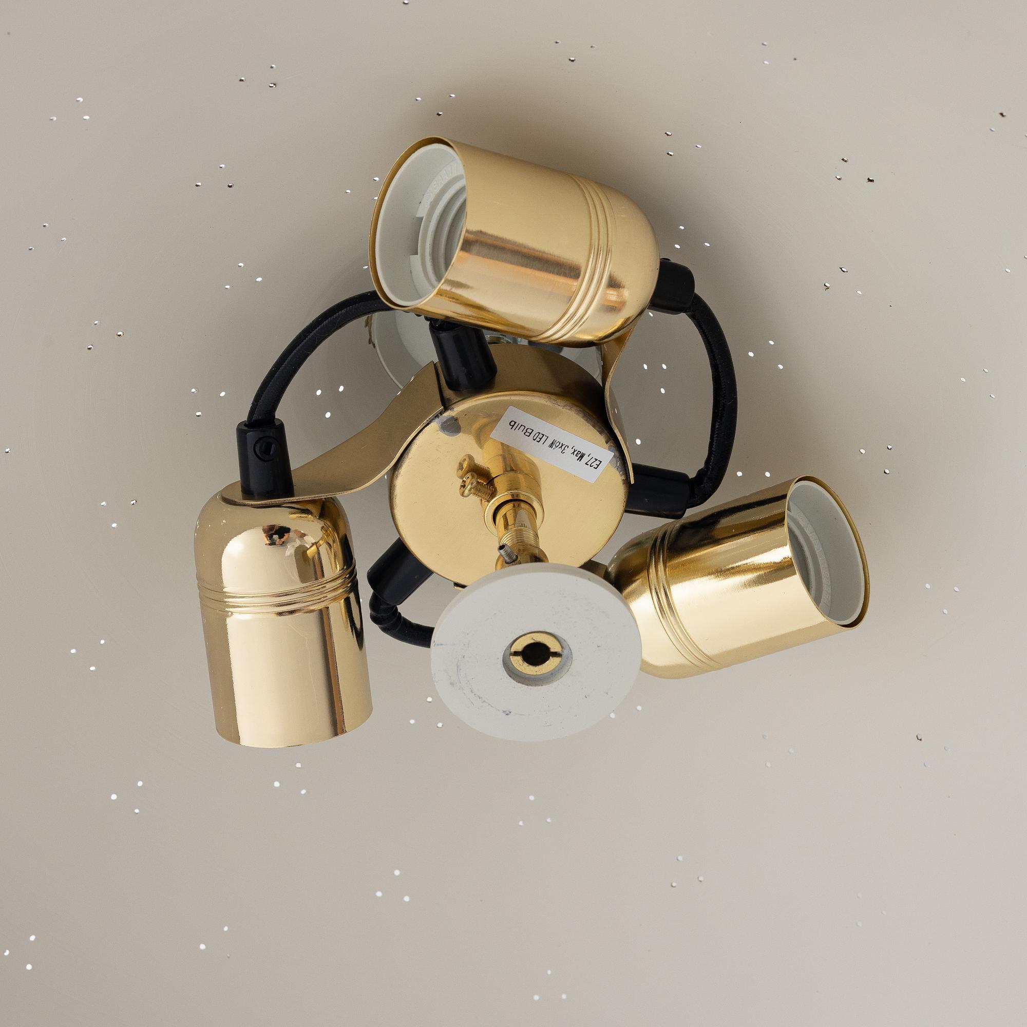 Paavo Tynell, a ceiling lamp, model 1965, Gubi, Denmark.