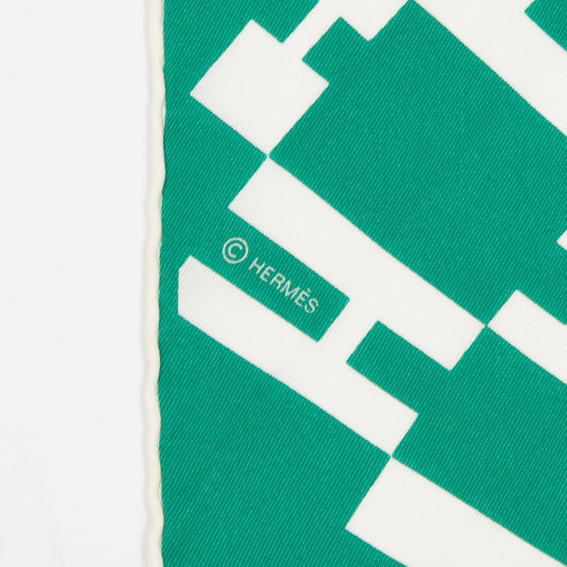 Hermès, scarf, "Op'H".