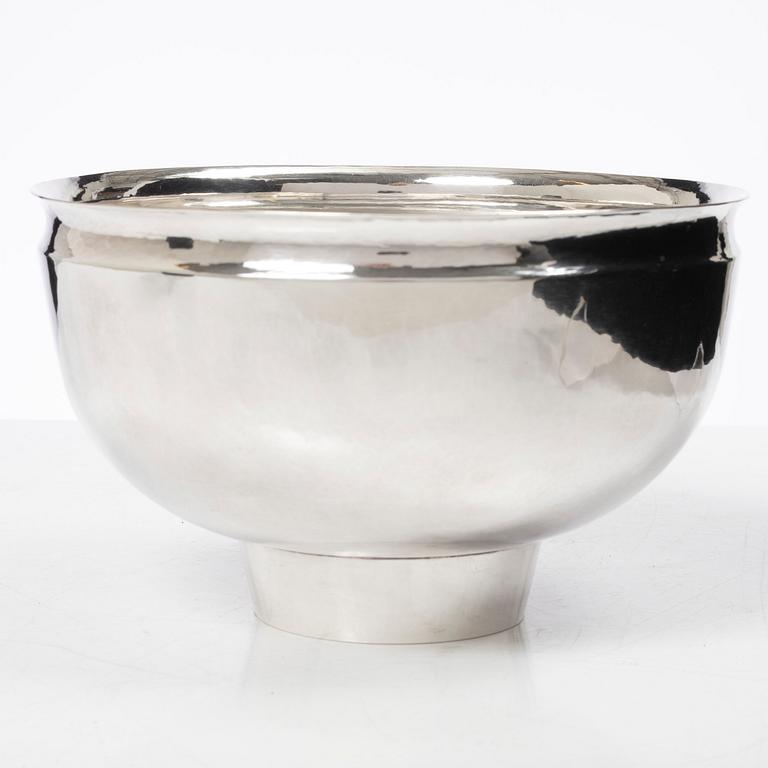 Sigurd Persson, skål, sterling silver, Stockholm 1968.
