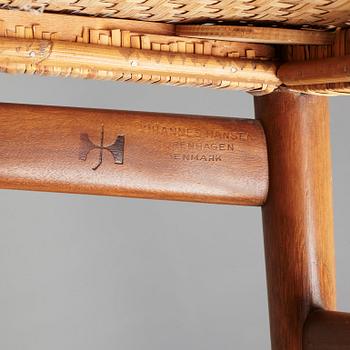 Hans J. Wegner, "Kohornsstolen/ Cowhorn chair", sex stycken, "JH-505", Johannes Hansen, Danmark 1950-60.