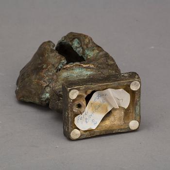 FOLKE TRUEDSSON, osignerad, brons, "Blomkalk" Nr 2.