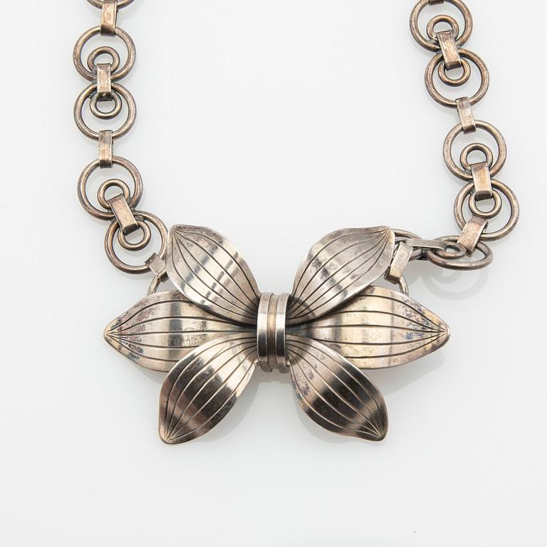 Collier, silver, HE Ateljé Stigbert, 1948.