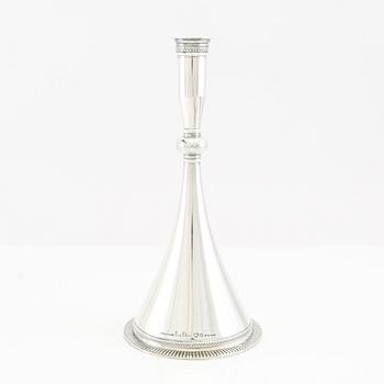 Wiwen Nilsson, Byzantine model candlestick in sterling silver, Lund 1959.