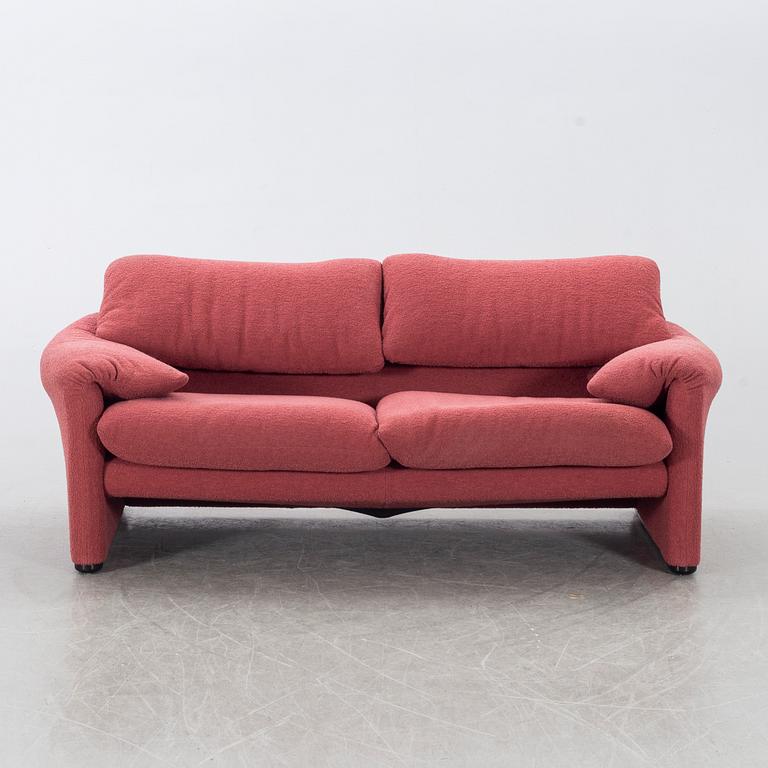 VICO MAGISTRETTI, Soffa "Maralunga" Cassina, Italien, 1900-talets andra hälft.