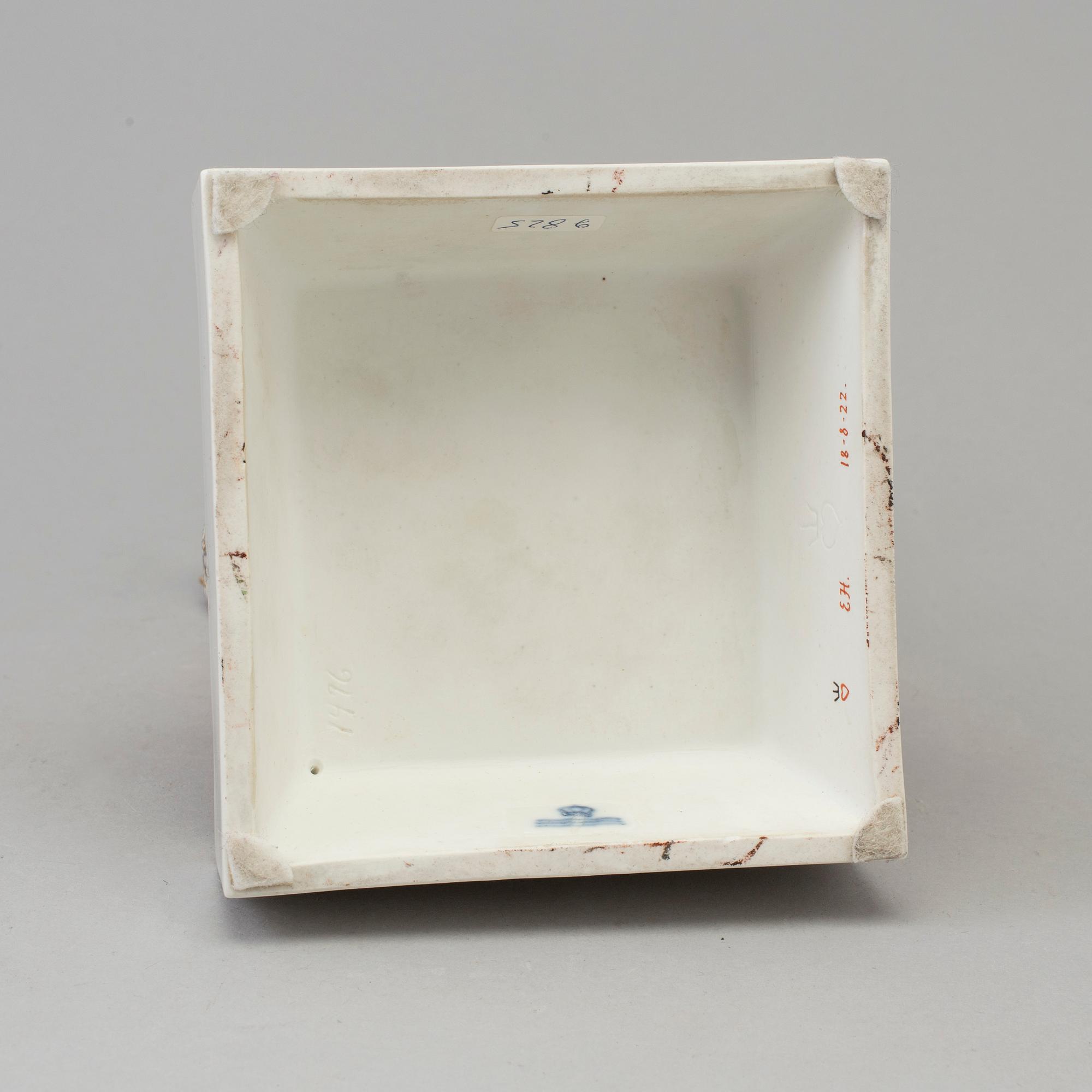 A Gerhard Henning porcelain figure, Royal Copenhagen, Denmark, 1922. Not first quality.