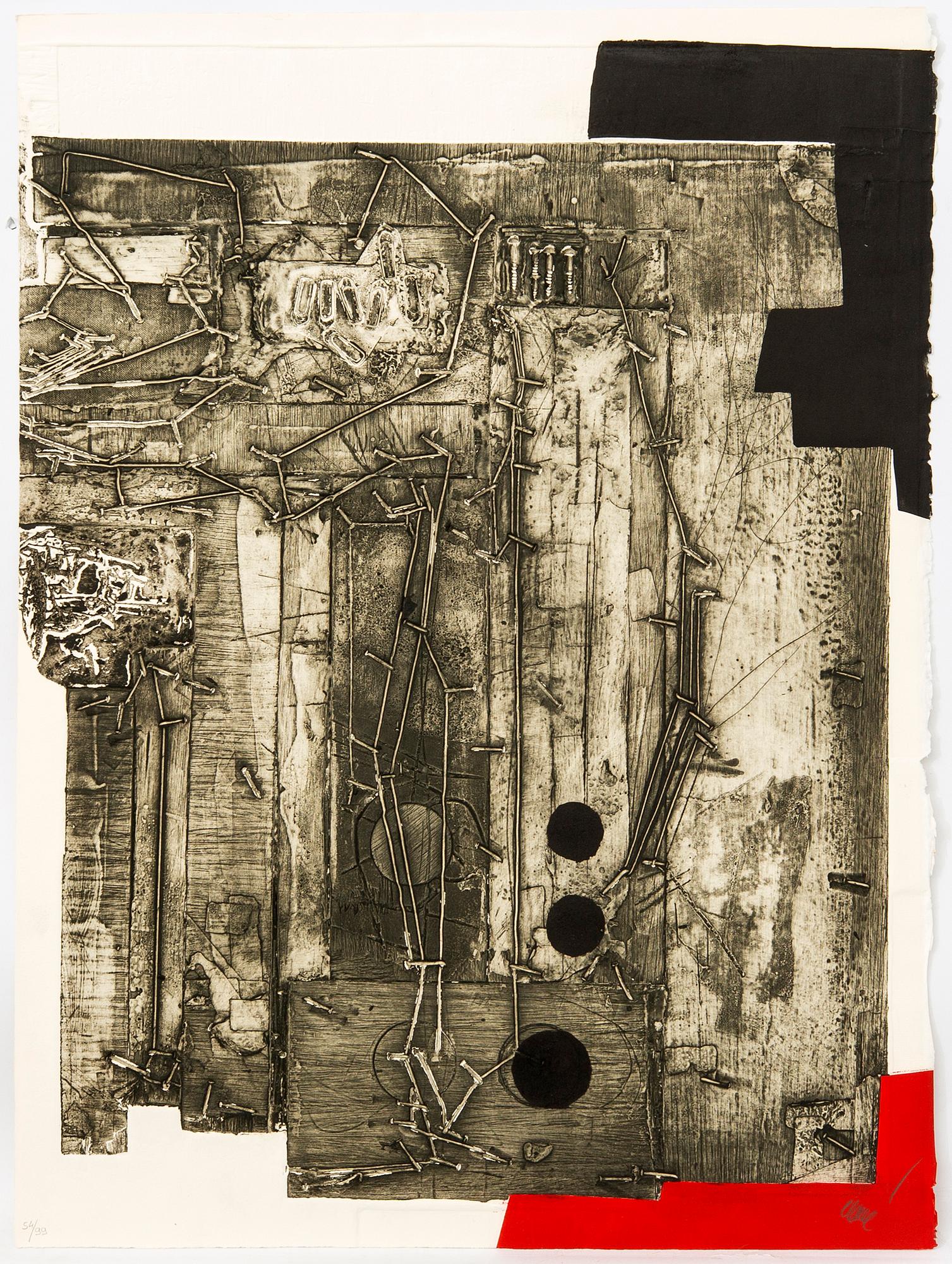 Antoni Clavé, a set of 10 lithograph/carbroundum signed and numbered 54/99.