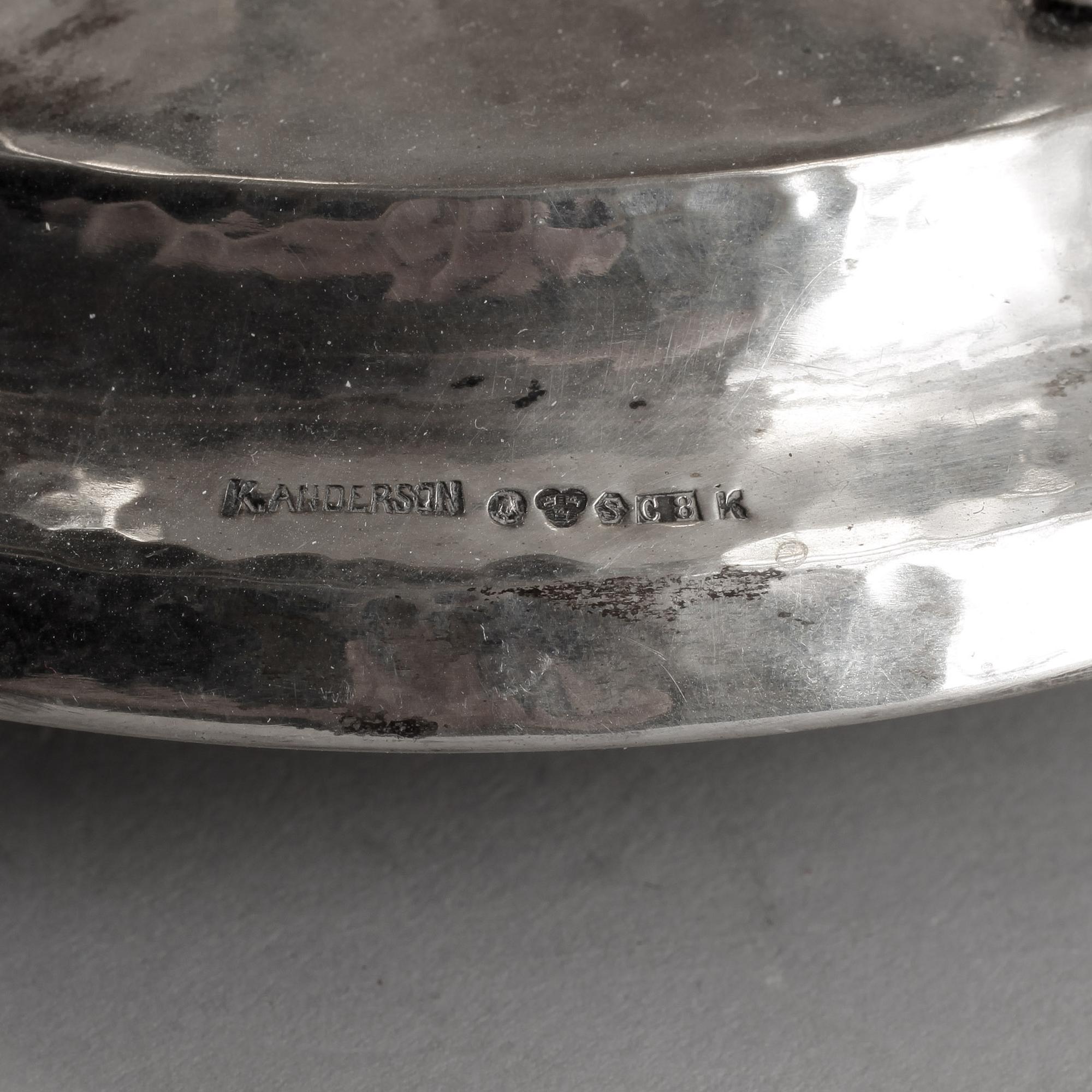 SKÅL, silver, Karl Anderson Stockholm 1929. Vikt ca 725 gram.