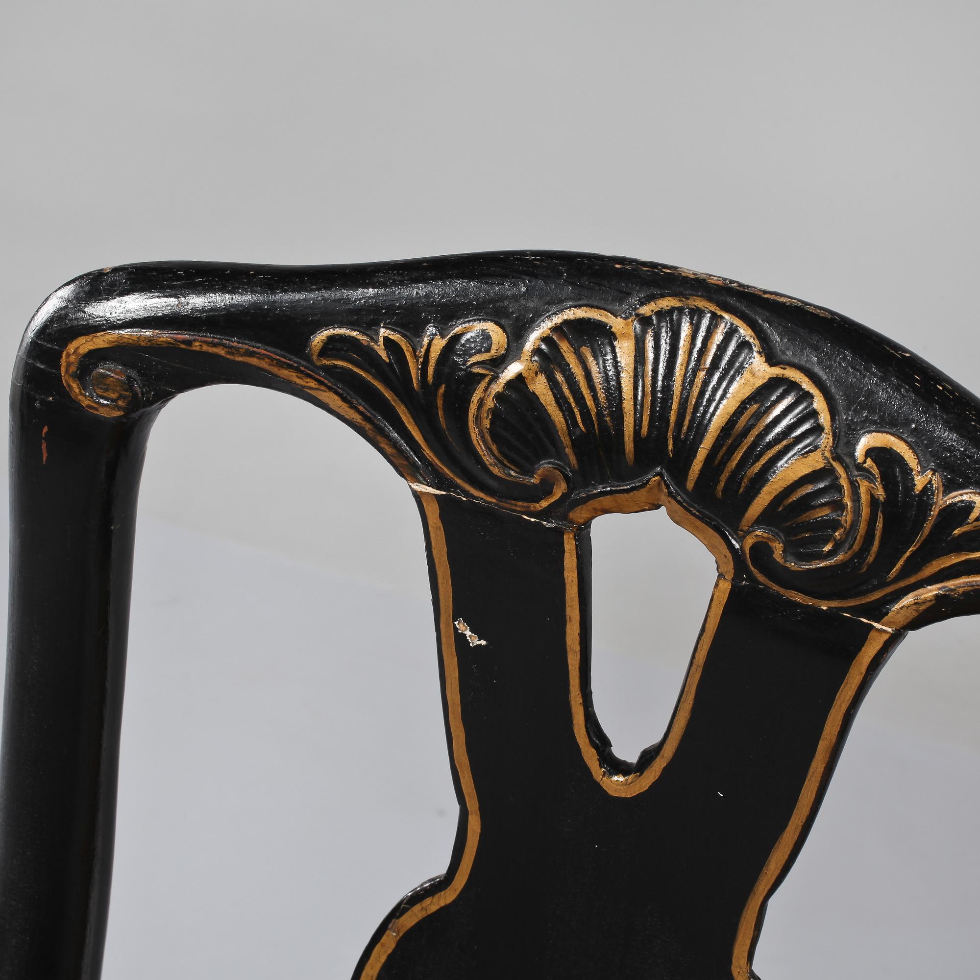 STOLAR, ett par, rokoko, 1700-tal.