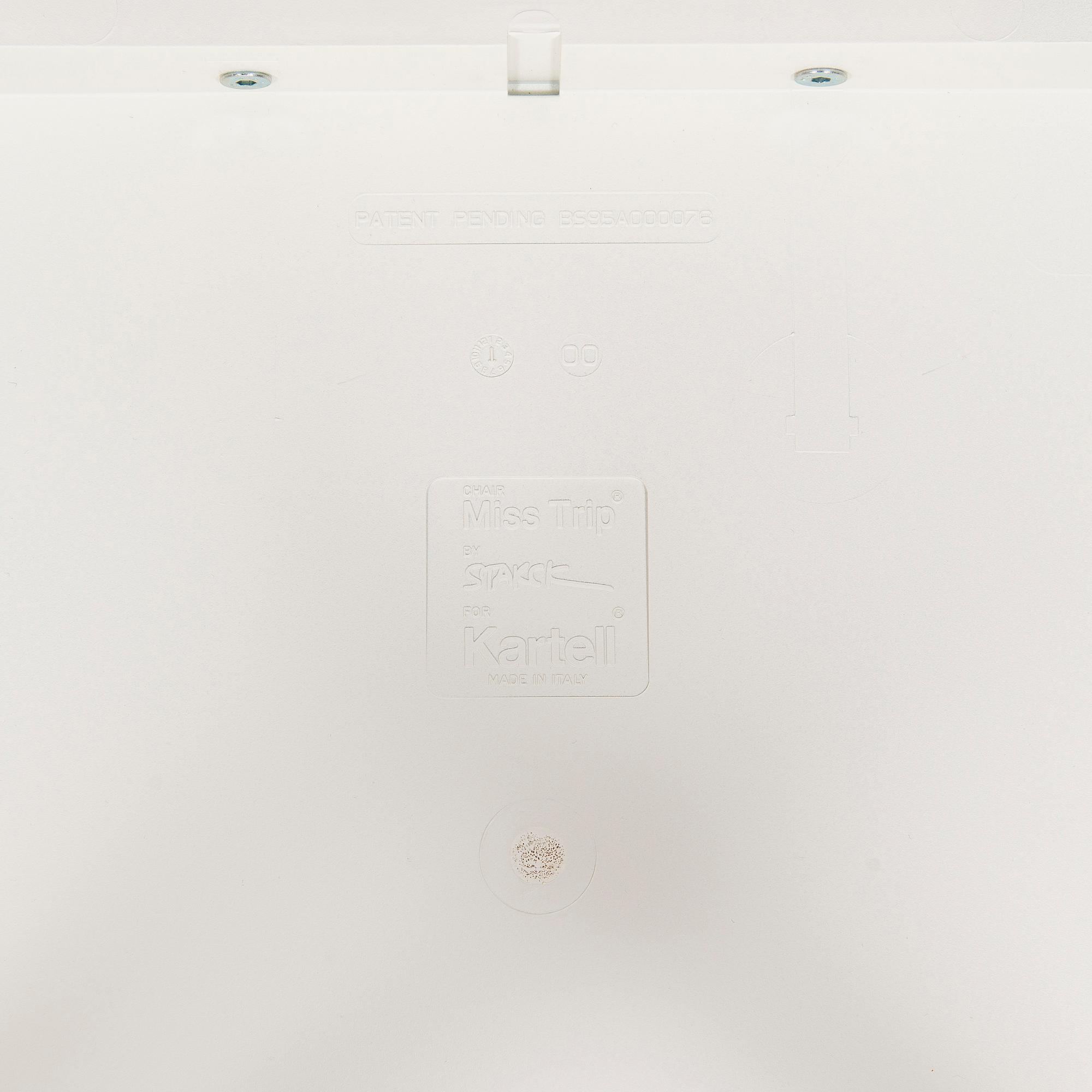 Philippe Starck, stolar, ett par, ”Miss Trip", Kartell.