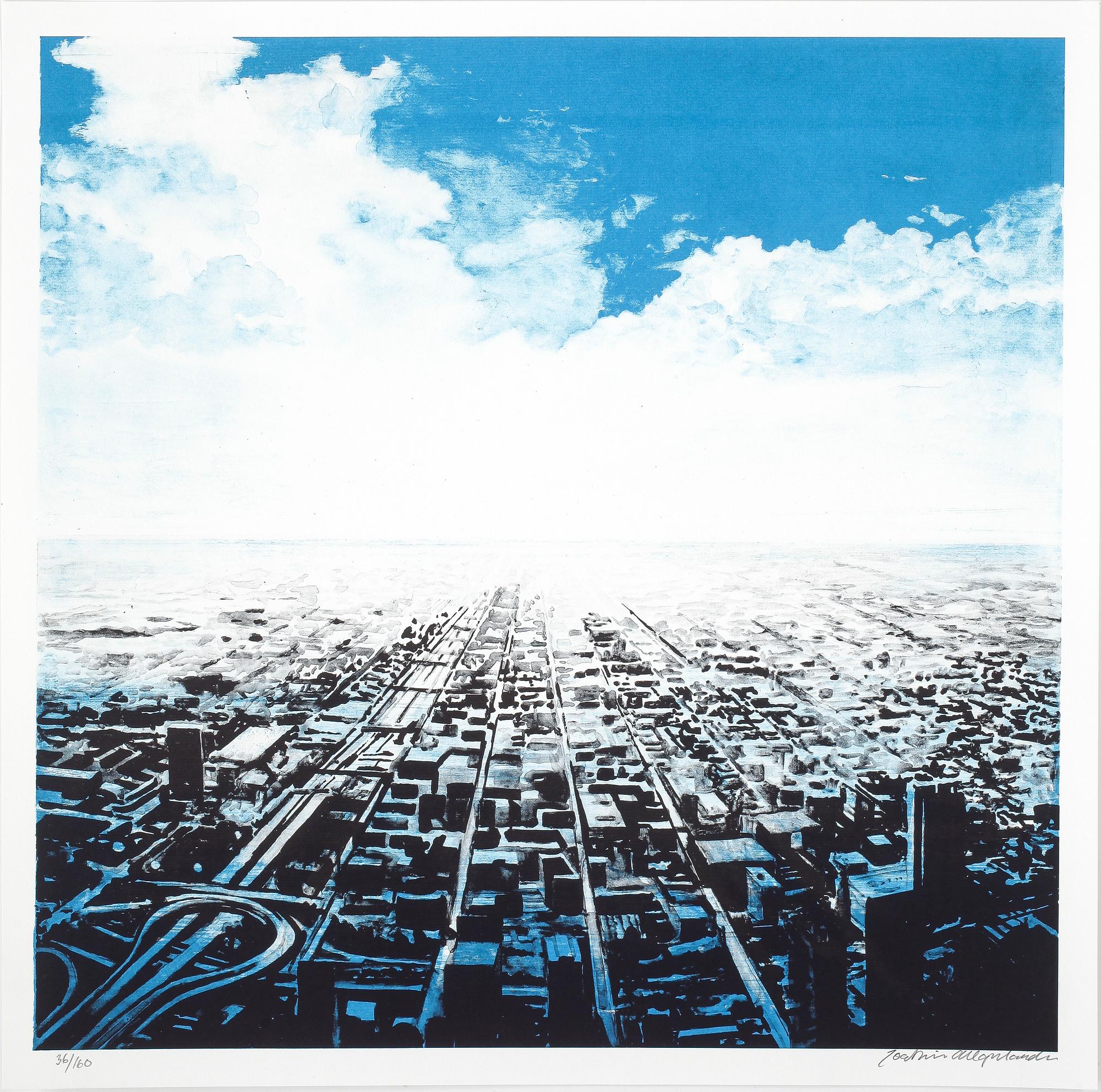 JOAKIM ALLGULANDER, färglitografi, signerad och numrerad 36/160.