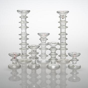 Timo Sarpaneva, ljusstakar, 7 st, "Festivo", Iittala.