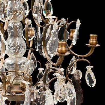 An early 20th Century rococo style chandelier.