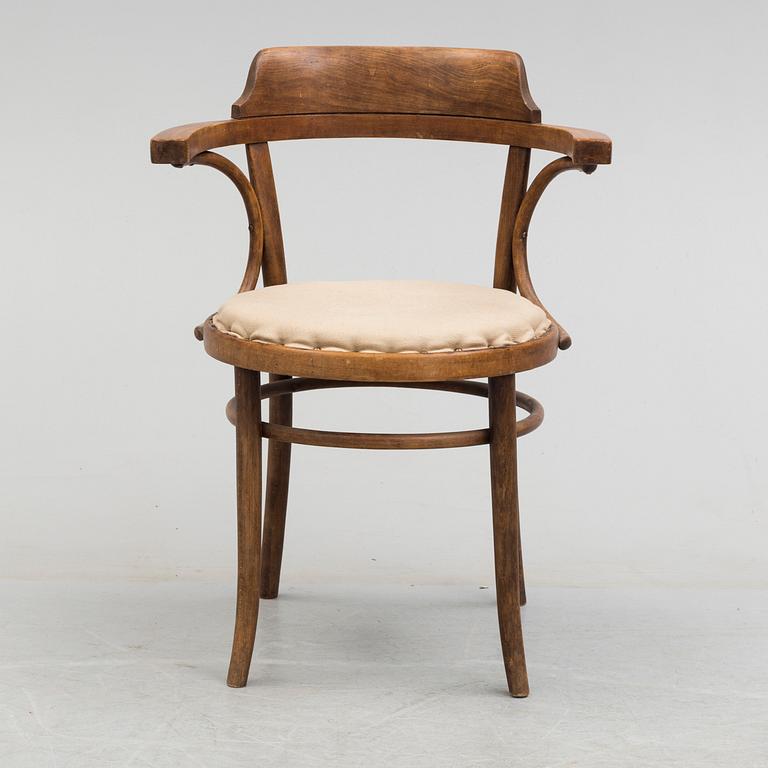 An early 20th century Thonet chair.