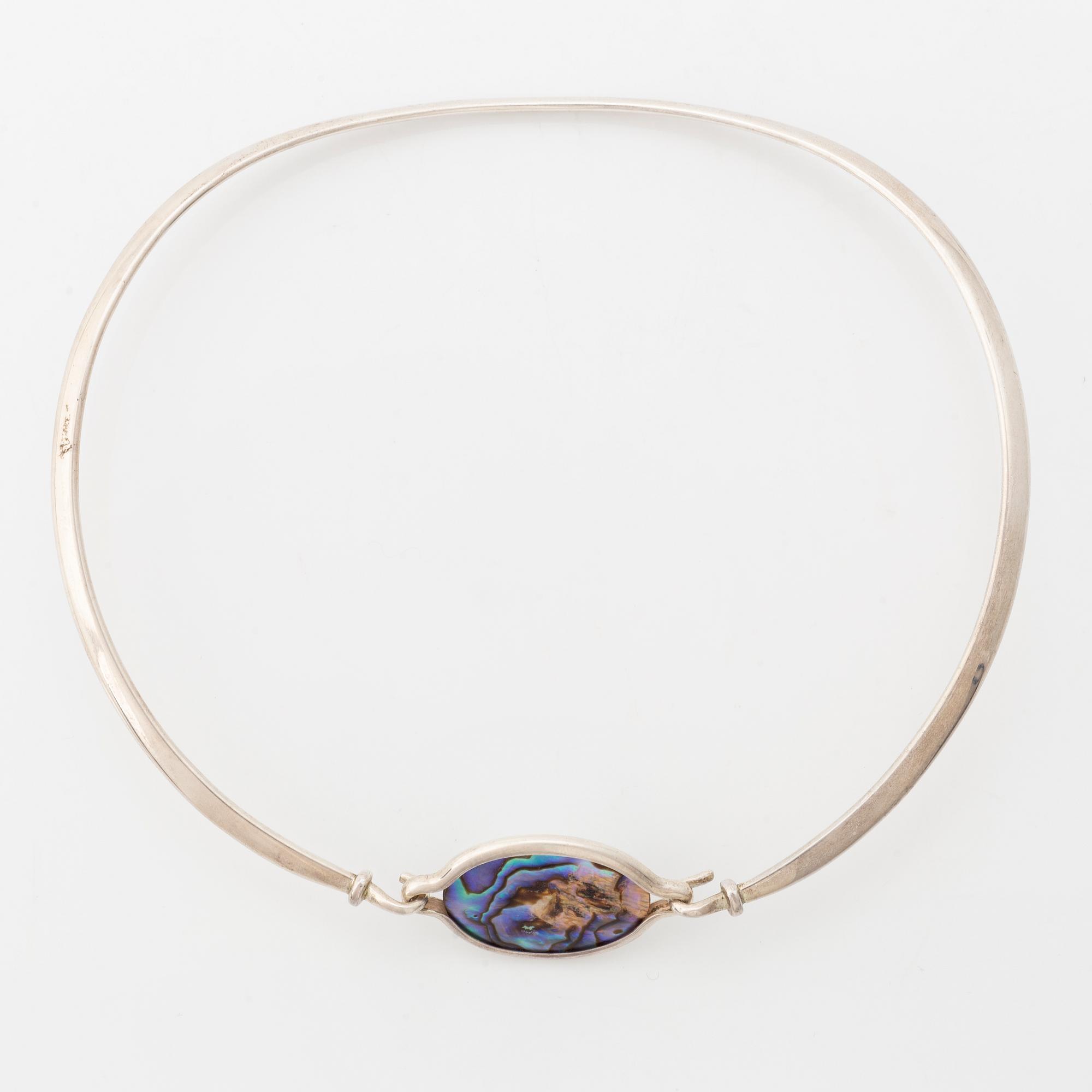 Vivianna Torun Bülow-Hübe, a sterling silver necklace.