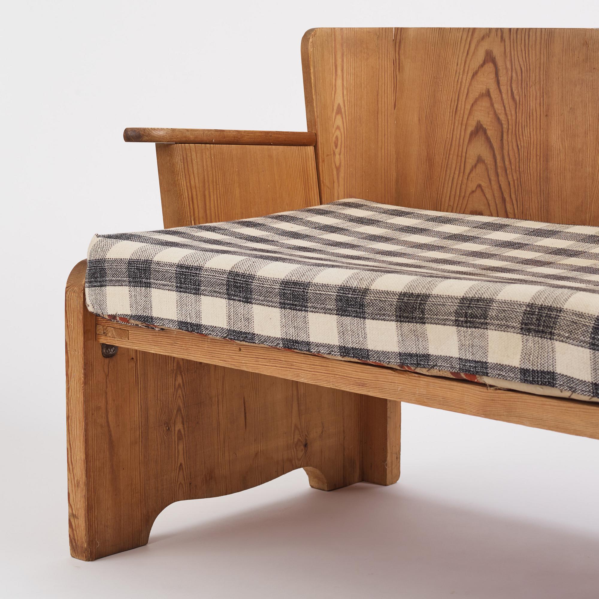 Göran Malmvall, soffa, modell "322" sportstugemöbel, Karl Andersson och Söner, 1940-tal.