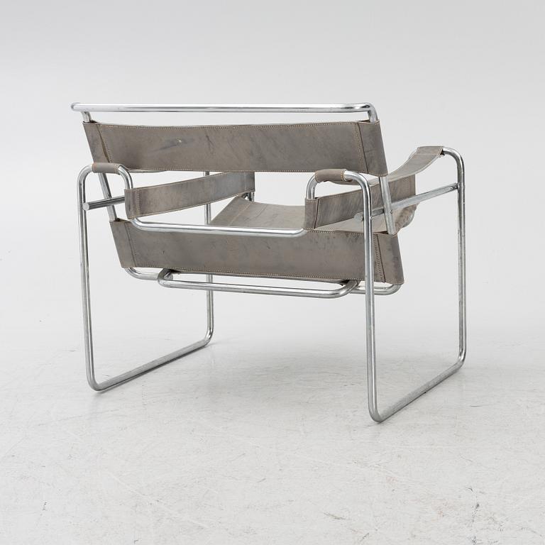 Marcel Breuer, armchair "Wassily (Model B3 chair)", second half of the 20th century.