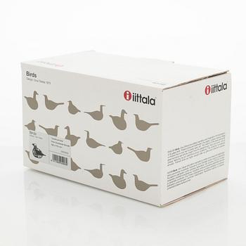 Oiva Toikka, A glass bird 'Pine grossbeak female' Unique Days spring 2006, signed O. Toikka Nuutajärvi.