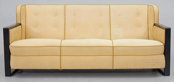 SOFFGRUPP, 3 delar, art deco, Sverige, 1920/30-tal.