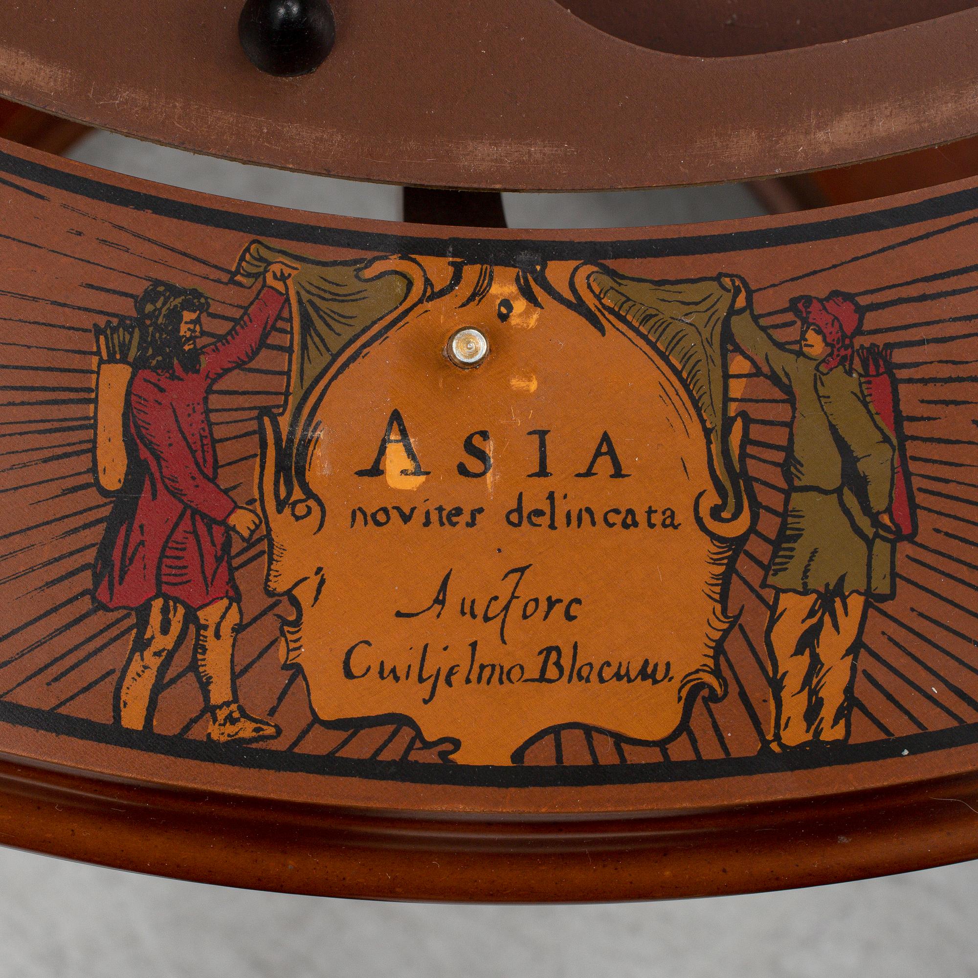 A bar globe, second half of the 20th century.