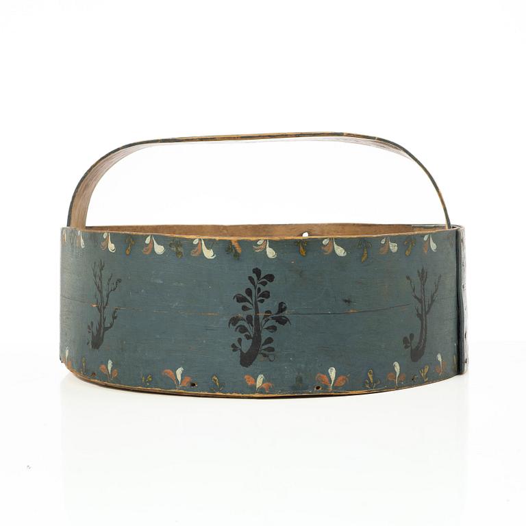 Förningskorg, allmoge, Jämtland, 1800-tal.