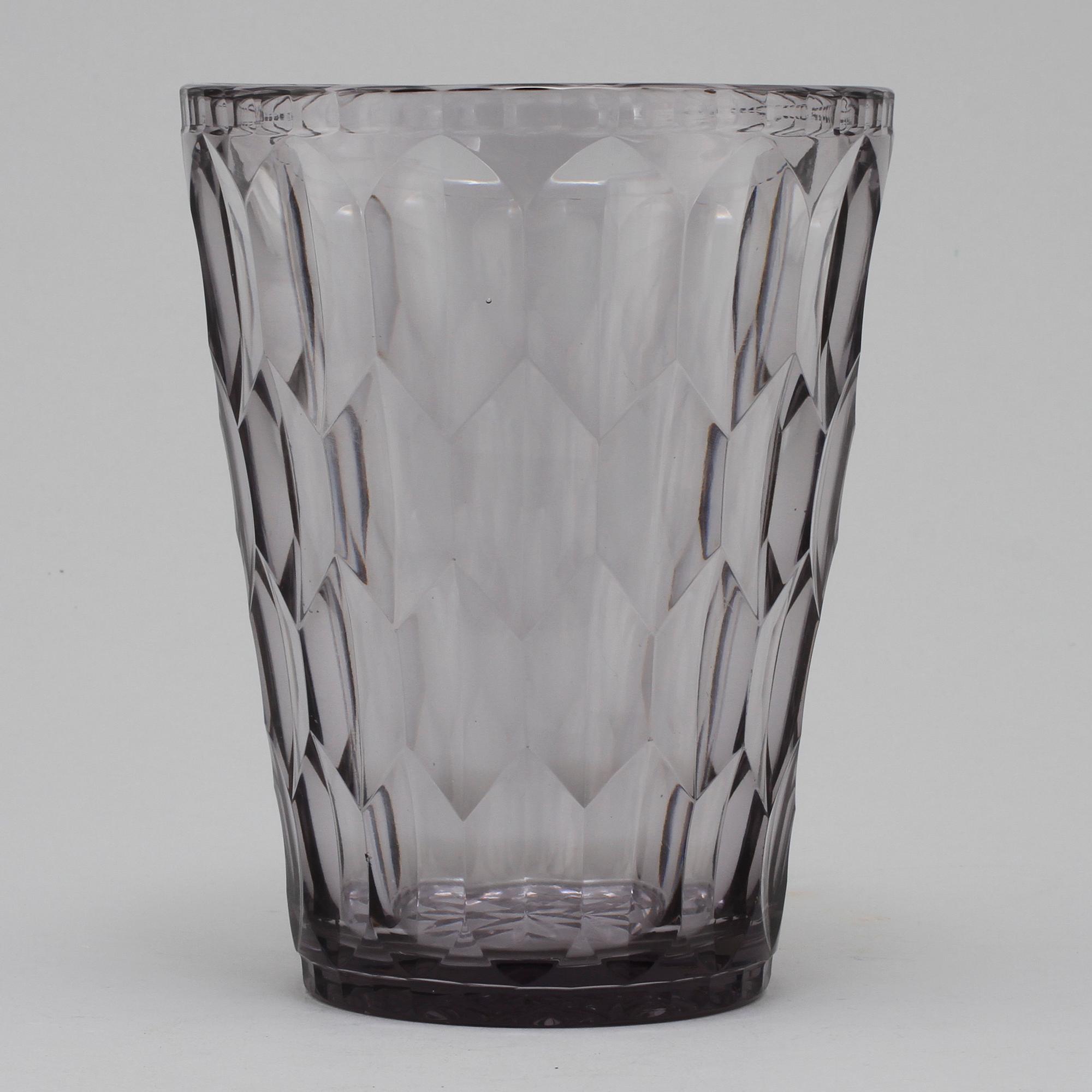 VAS, glas, Simon Gate, Orrefors, otydligt signerad, sent 1920-tal.
