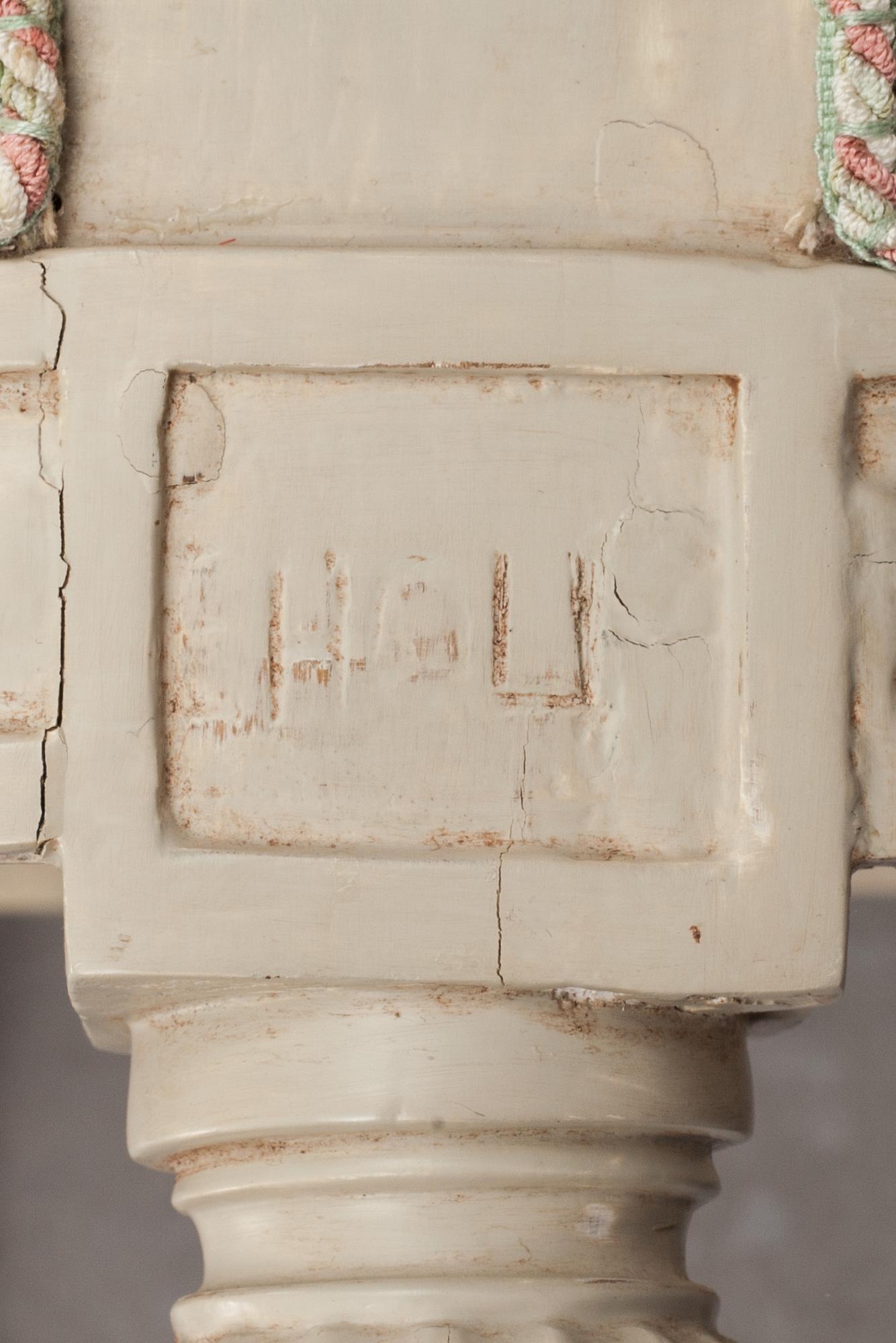 Stolar, 6 st, snarlika, Gustavianska, 3 st signerade Erik Holm. 1700-talets senare del.