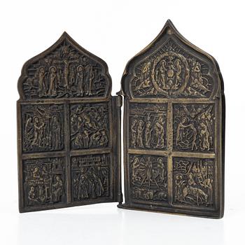 A travel icon, Russia, 19th century.