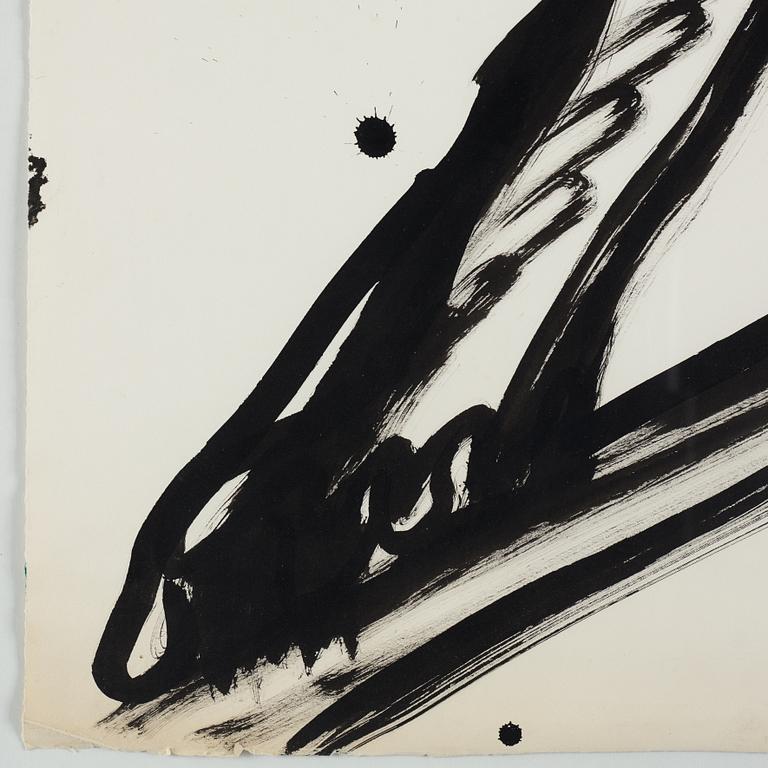 Bengt Lindström, akryl på papper, utförd 1972, signerad.