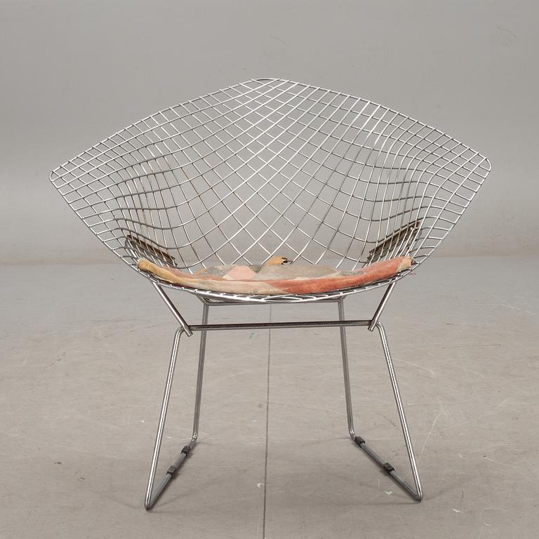 FÅTÖLJ, "Diamond chair", Harry Bertoia, Knoll, 1960/70-tal.