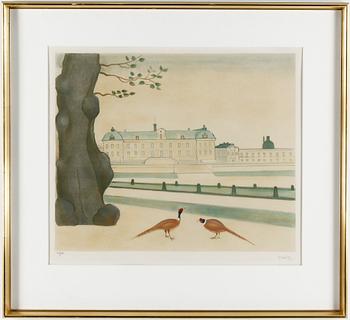 EINAR JOLIN, Mapp med 10 st Färglitografier, signerade ocg numrerade 21/360. Ramade. Mappen medföljer.