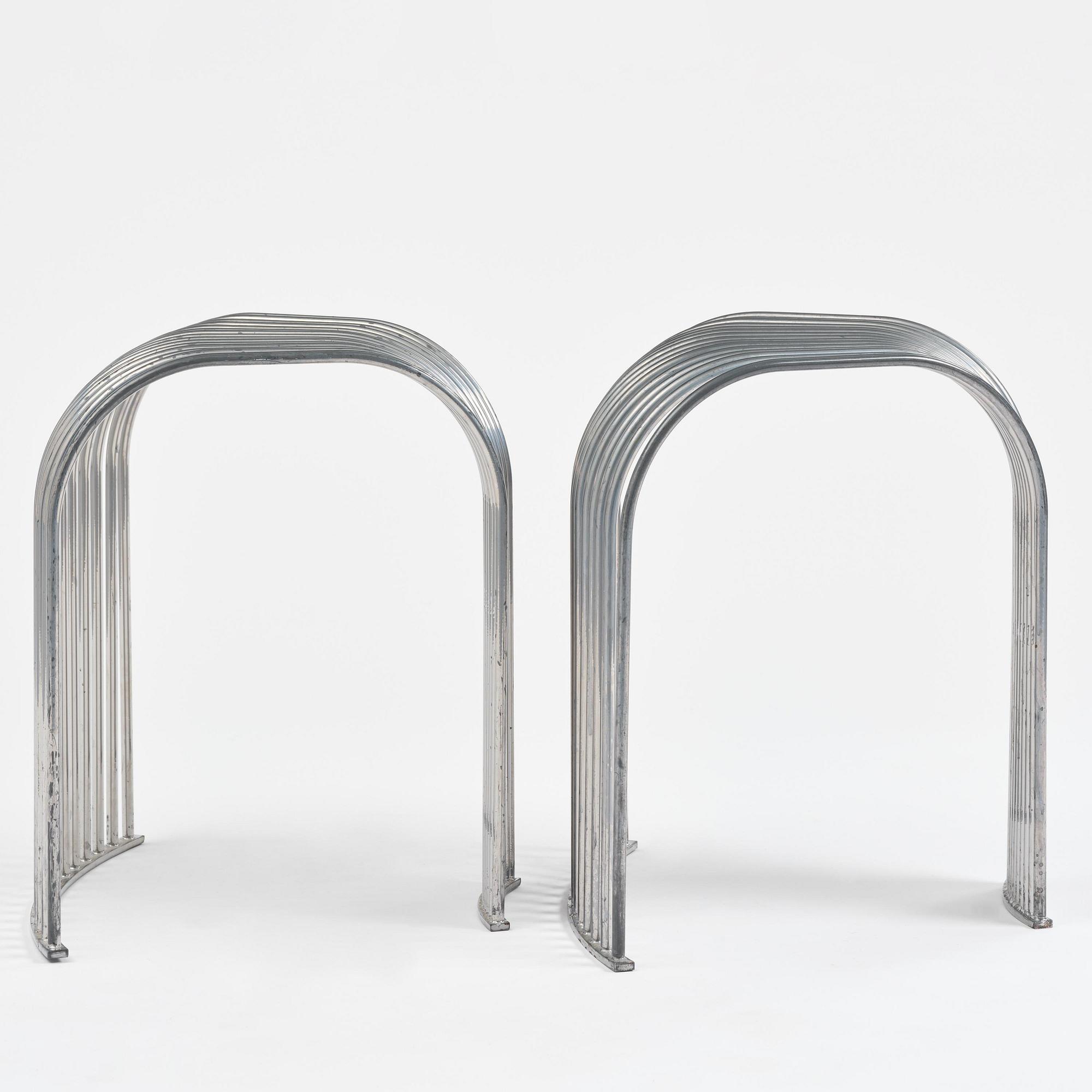 Swedish Girls, a pair of modular stools, "SS-C-90" from the "Seats System" series, ca 2018.