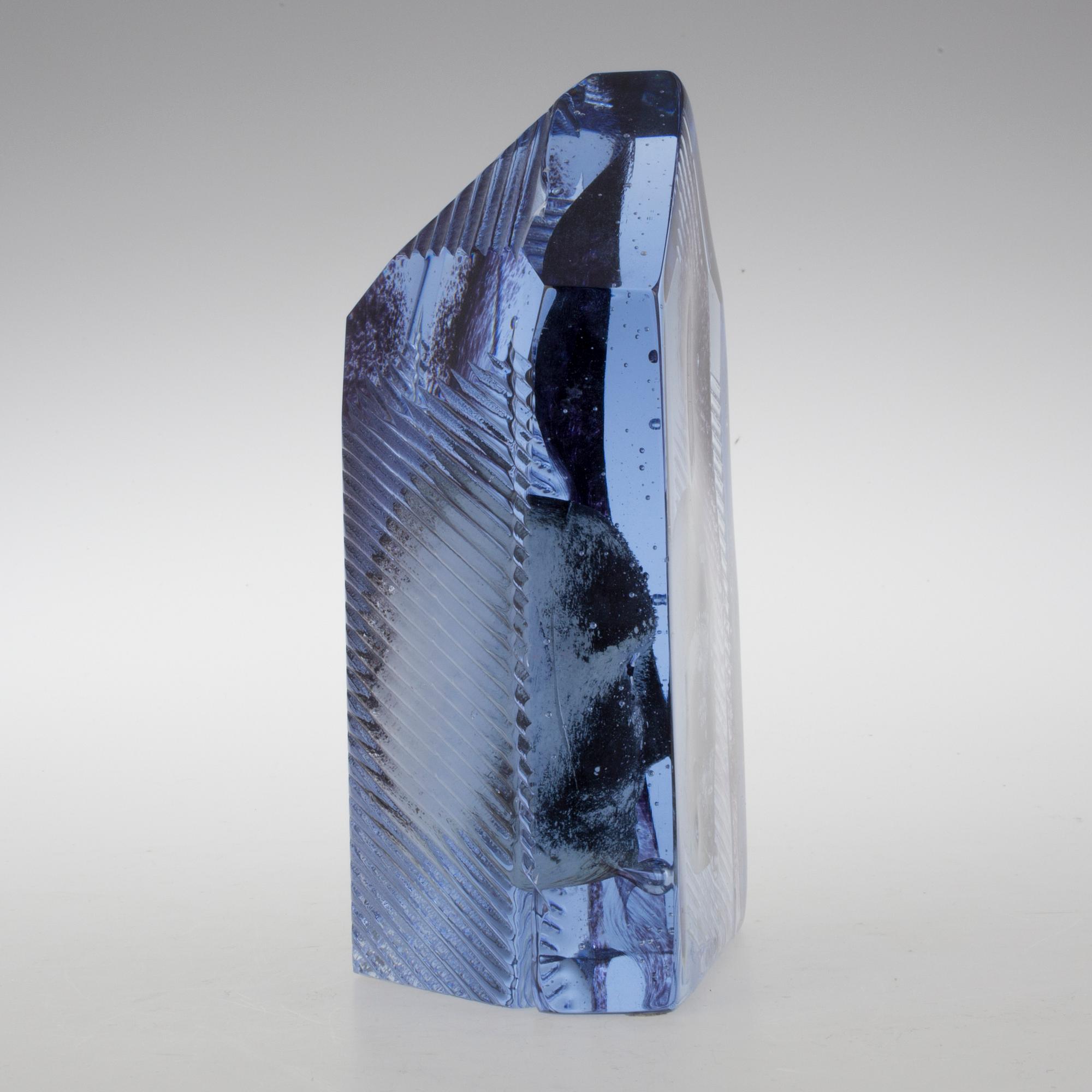 SKULPTUR, Bertil Vallien, Kosta Boda, 1990-tal.