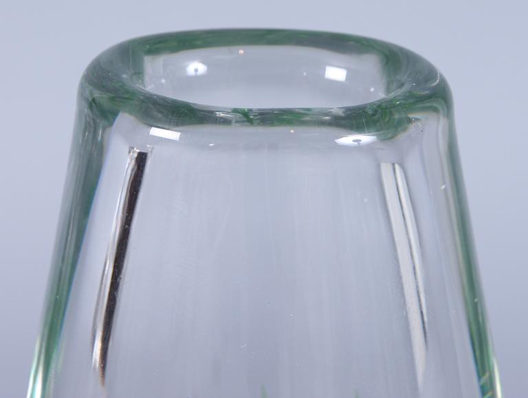VAS, glas, Vicke Lindstrand, Kosta, sign.
