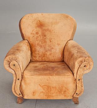 FÅTÖLJ, 1900-talets första hälft.