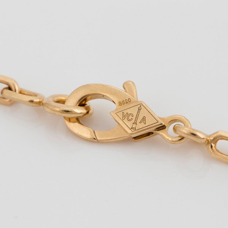 Van Cleef & Arpels armband "Alhambra" 18K guld.