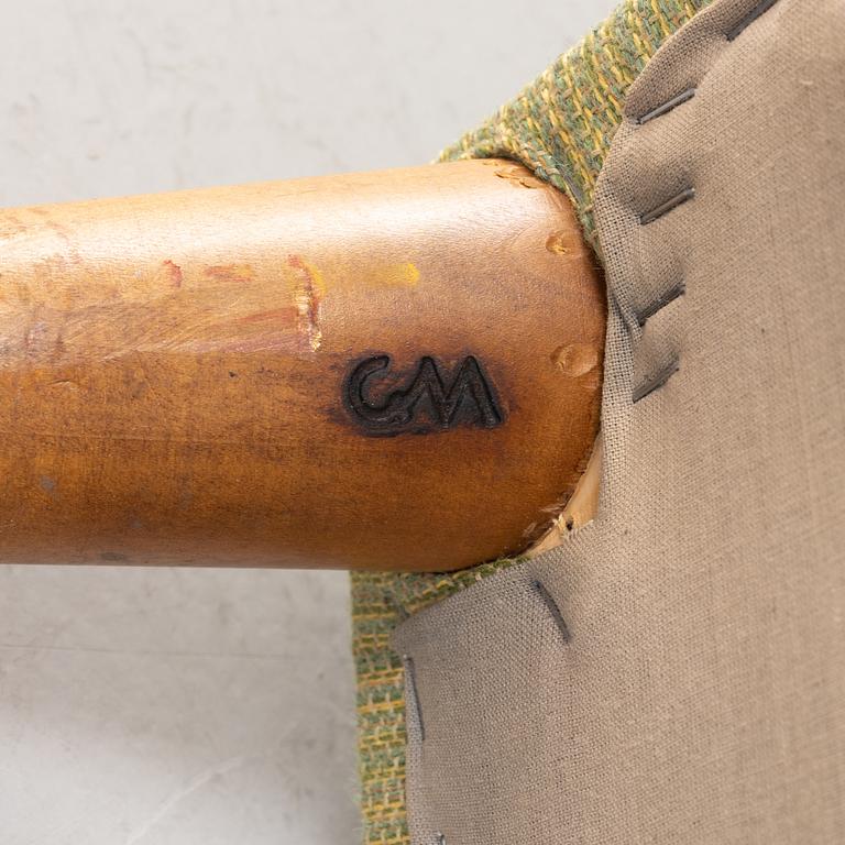 Carl Malmsten, a sofa, 'Bergshamra', second half of the 20th Century.