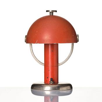 Harald Notini, bordslampa, modell "15238", Arvid Böhlmarks Lampfabrik, Stockholm 1930-40-tal.