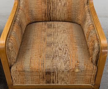 A pair of easy chairs by David Blomberg, 1930s.