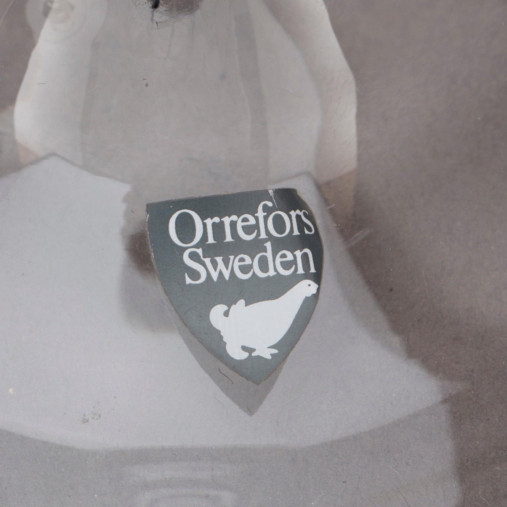 LJUSSTAKAR, 3 st, glas, Nils Landberg,