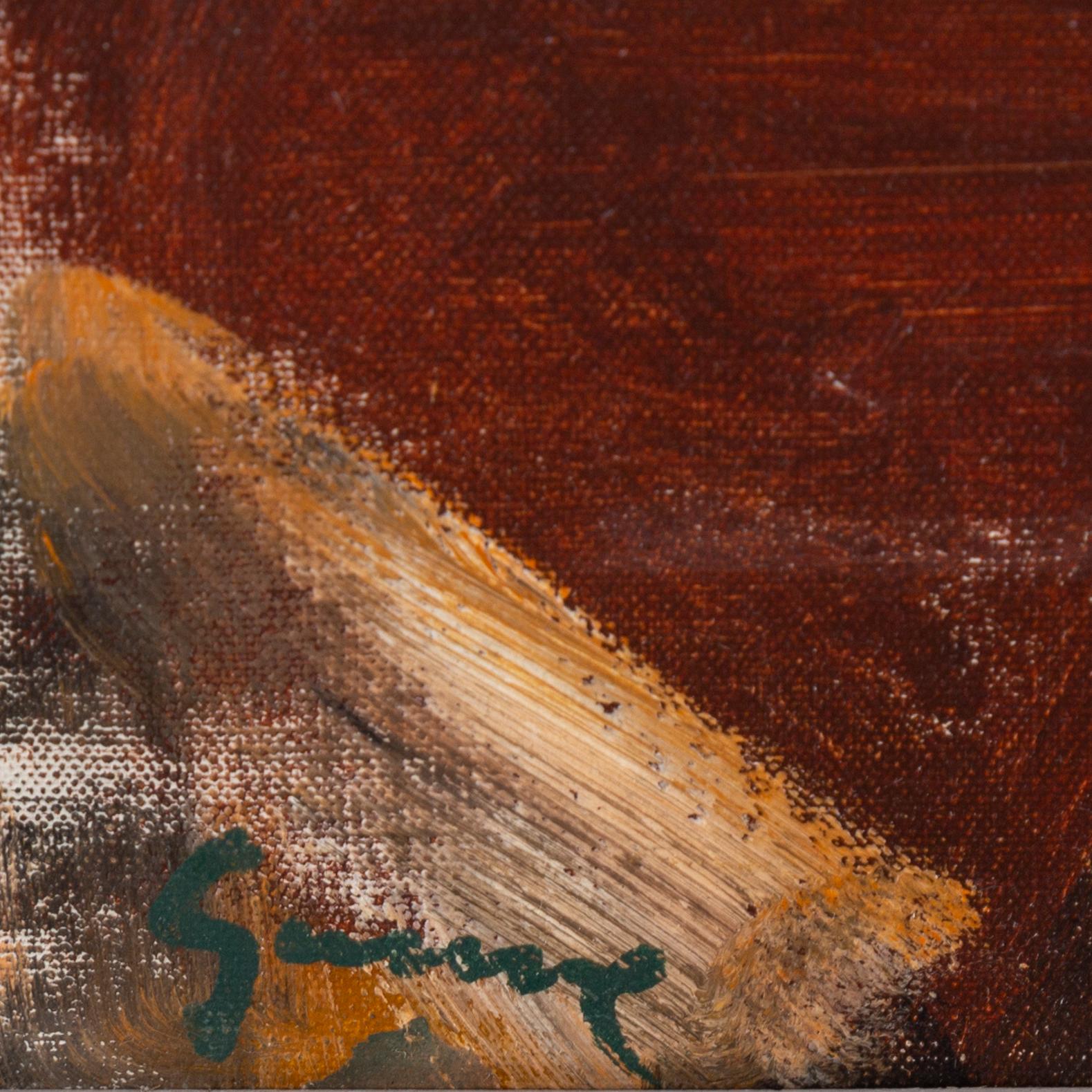 CARL GUNNE, oil on canvas, signed.