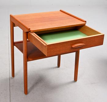 NATTYGSBORD, ett par, 1950-tal.