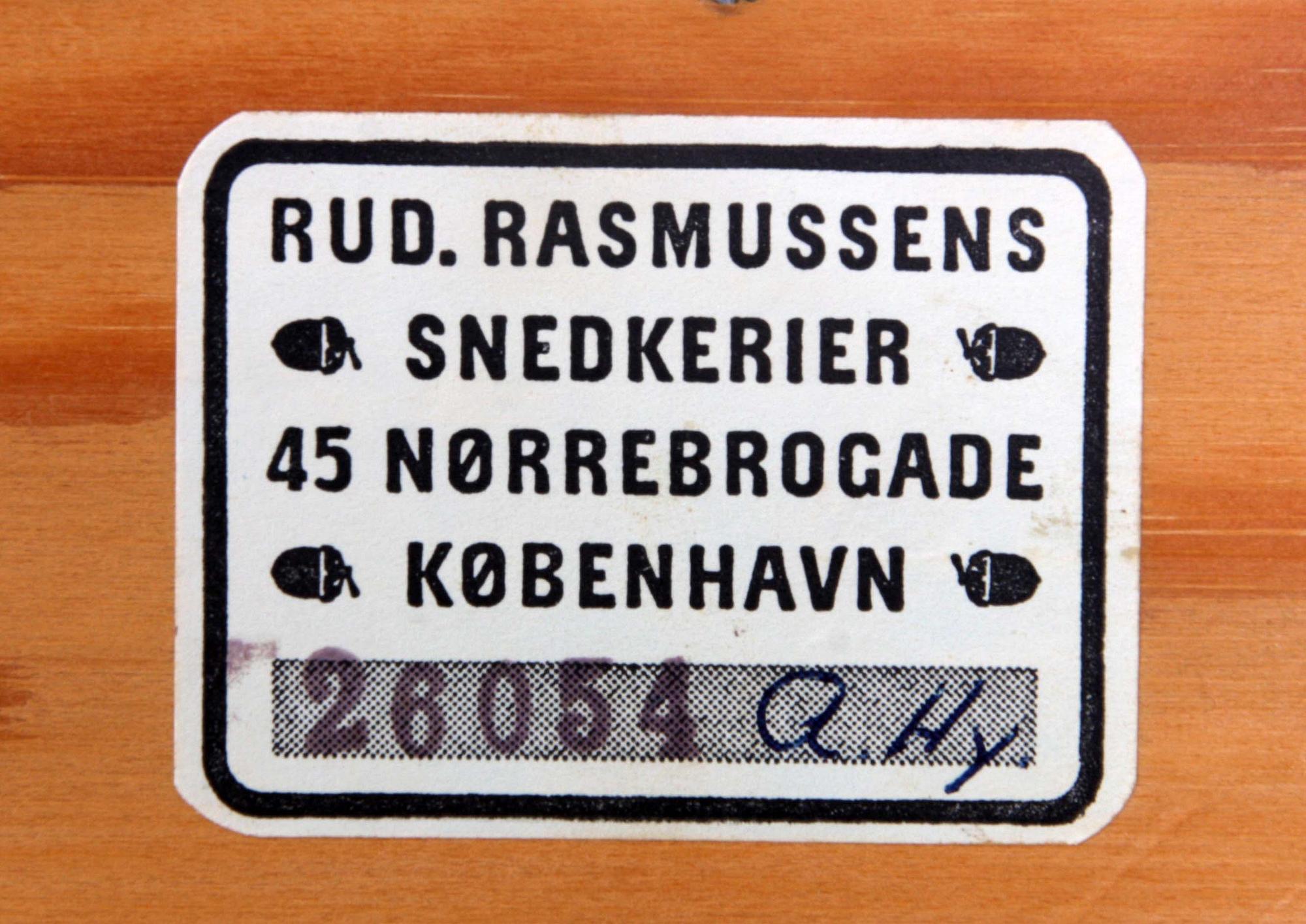 BOKHYLLA, Mogens Koch för Rud Rasmussens Snedkerier, Danmark, teak.