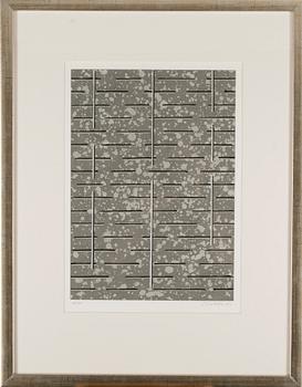 JUHANA BLOMSTEDT, serigrafi, signerad och daterad -82, numrerad 66/100.