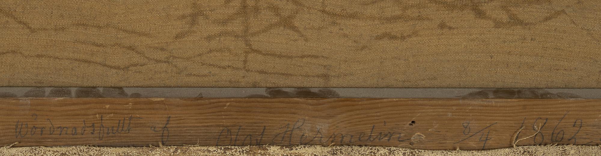 Swedish artist, 19th Century, oil on canvas.