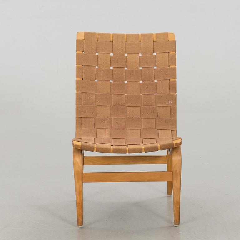 BRUNO MATHSSON, "EVA" ARMCHAIR VÄRNAMO 41.