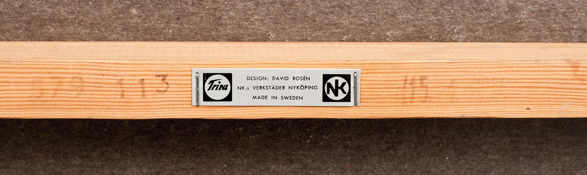 SOFFBORD, sign P. Törneman. Nordiska kompaniet. 1950/60-tal.