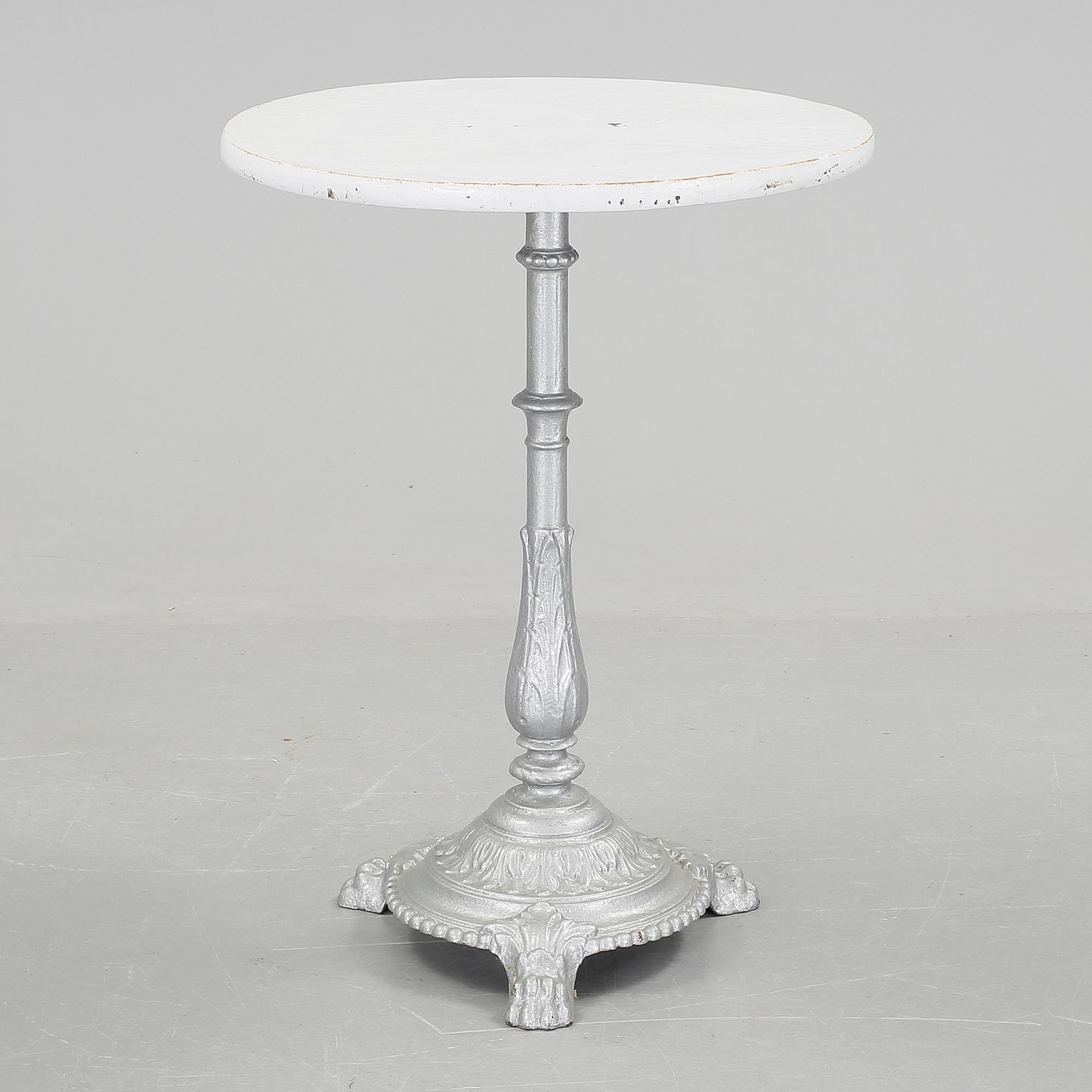 TRÄDGÅRDSBORD, gjutjärn, troligen J & C.G. Bolinder, 1900-tal.